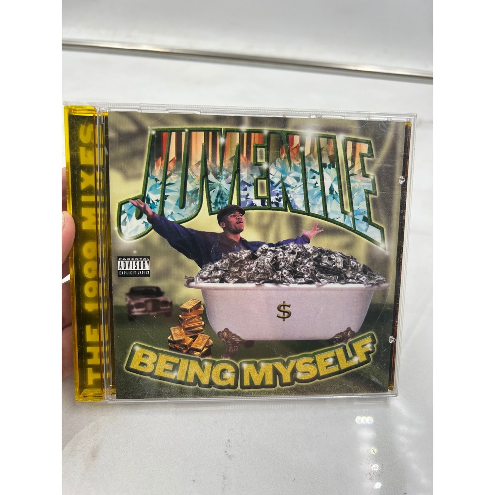 Juvenile Being Myself CD 1999 Warlock Records The 1999 Mixes Hip Hop WR 2809 2
